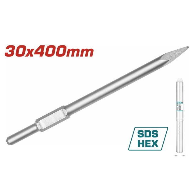 Total Tools Špica 30x400 mm, SDS Hex