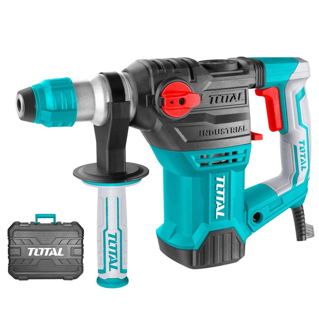 Total Tools Rotacijski čekić TH1153216, 1500 W, SDS Plus, 4400 bpm, 14 mm, 5,5 J, Industrial