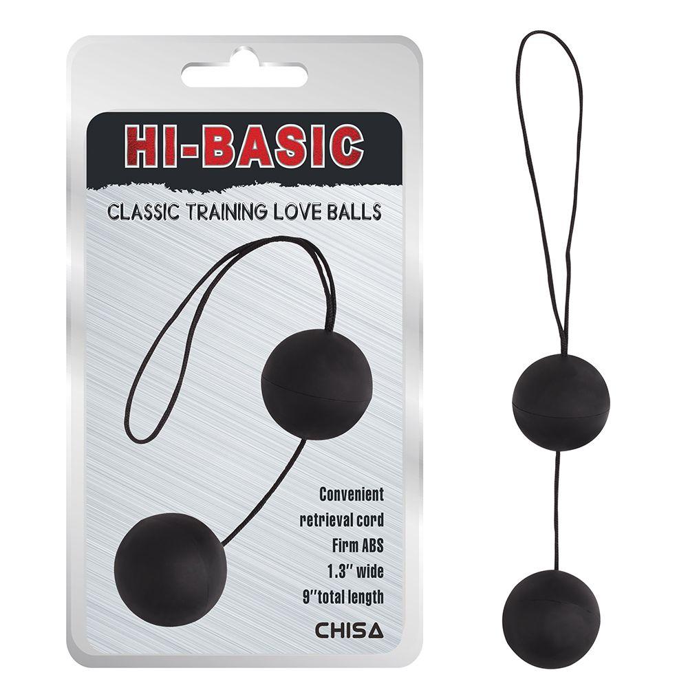 Chisa Vaginalne kuglice Classic, Crne