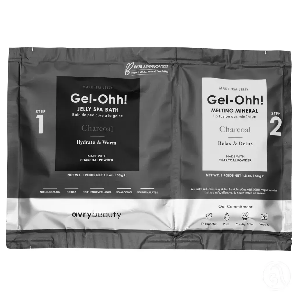 Avry Beauty Pedikir set Jelly Spa Aktivni ugalj