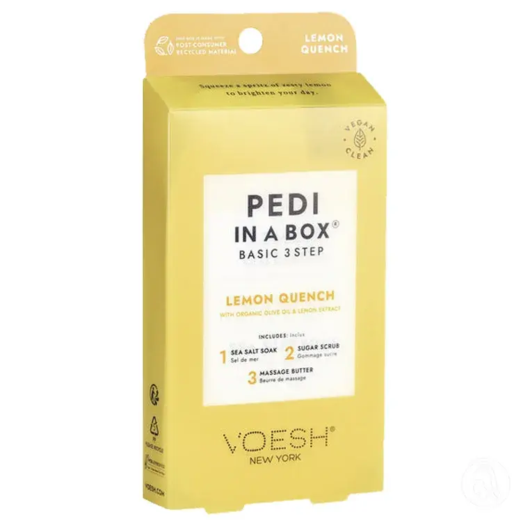 Voesh Pedikir set Lemon Quench 3 Step