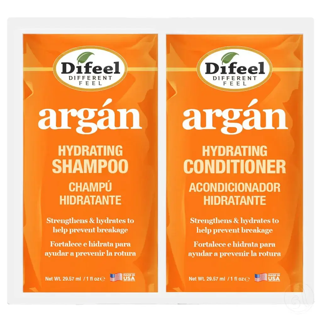 Difeel Set šampon i balzam za kosu Argan, 2 x 29.57 ml