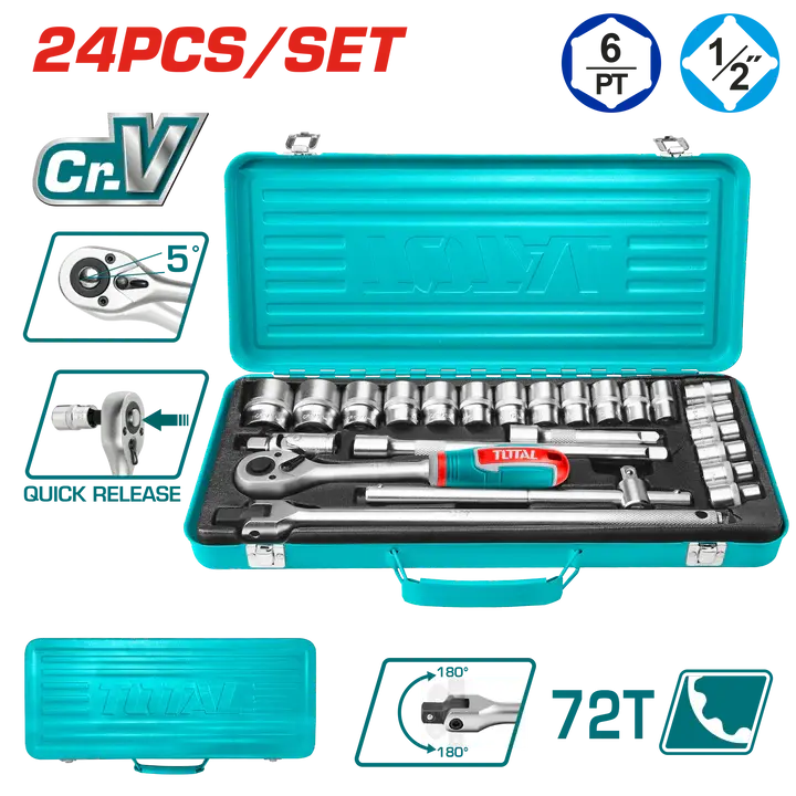 Total Tools Set alata (THT121242), 24 kom