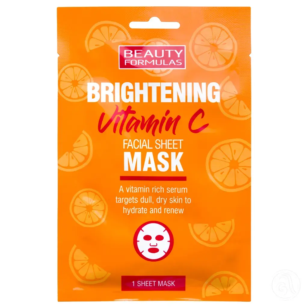 Beauty Formulas Sheet maska za lice, vitamin C
