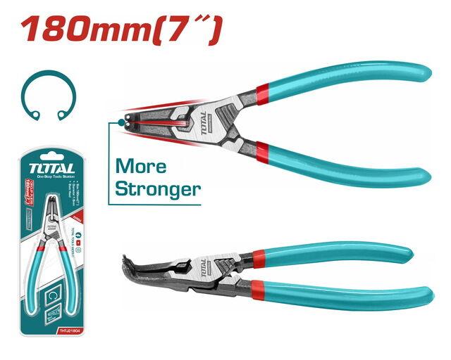 Total Tools Kliješta za prstenove, 180 mm