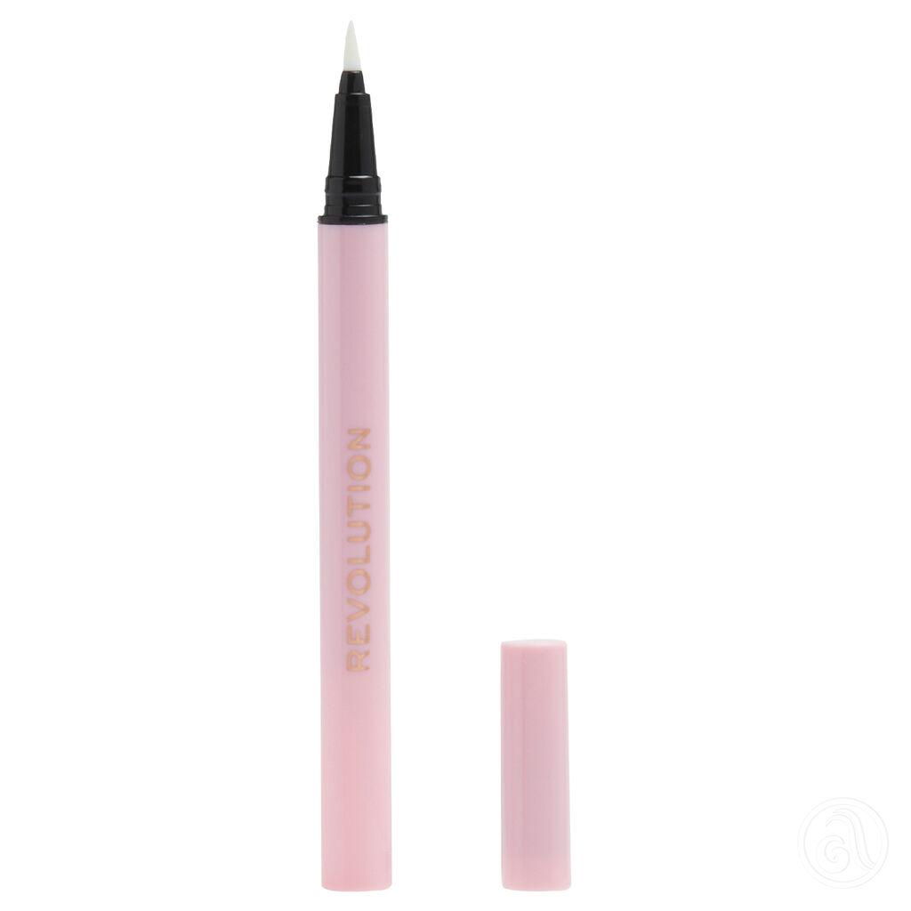 Makeup Revolution Ajlajner i ljepilo, Prozirno, 2u1, 1ml