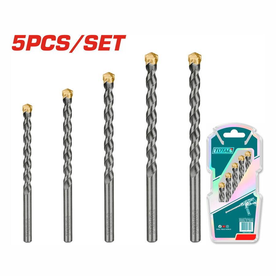Total Tools Set burgija za beton, 5 kom
