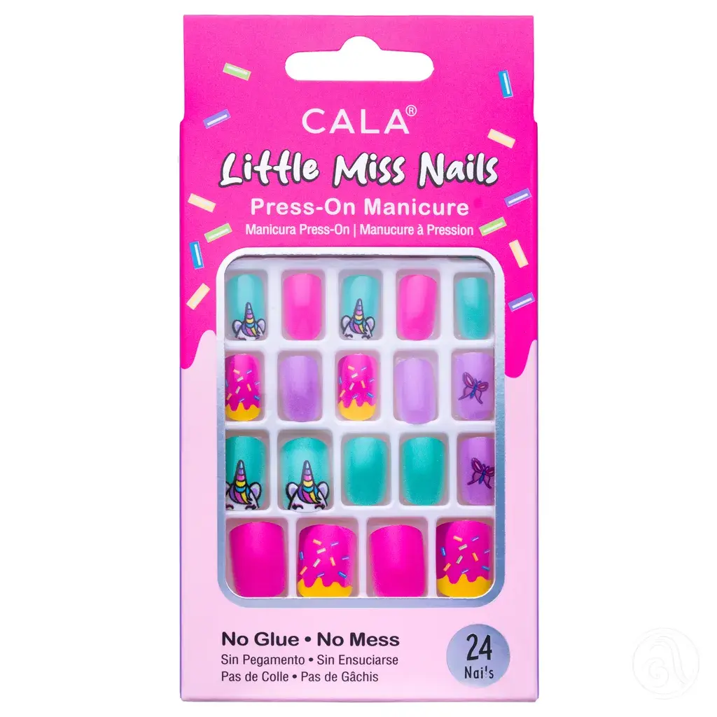 Cala Press on tipse, Ljubičasta i Tirkizna