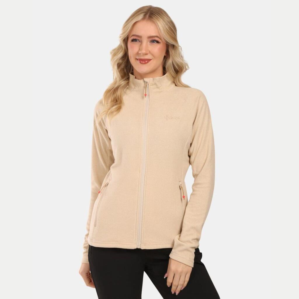 KILPI Ženska flis dukserica GLAMER-W FLEECE, Bež