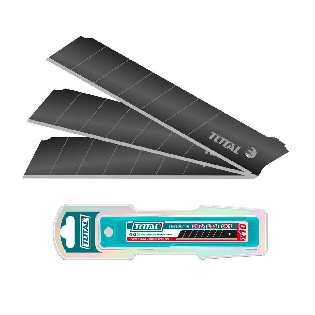 Total Tools Set noževa za skalpel (THTCB181), 18x100 mm, SK4, 10 kom