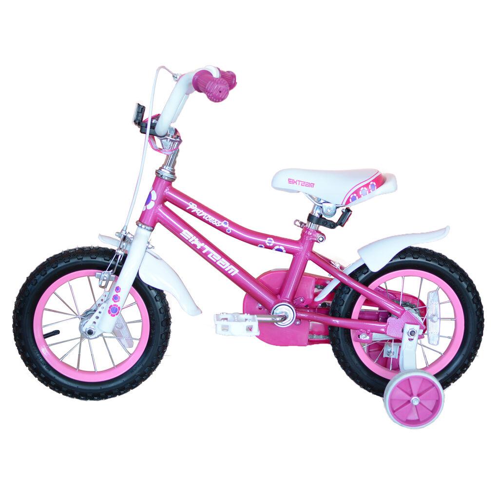 Sixteam Dječiji bicikl Princess, 12', Rozi