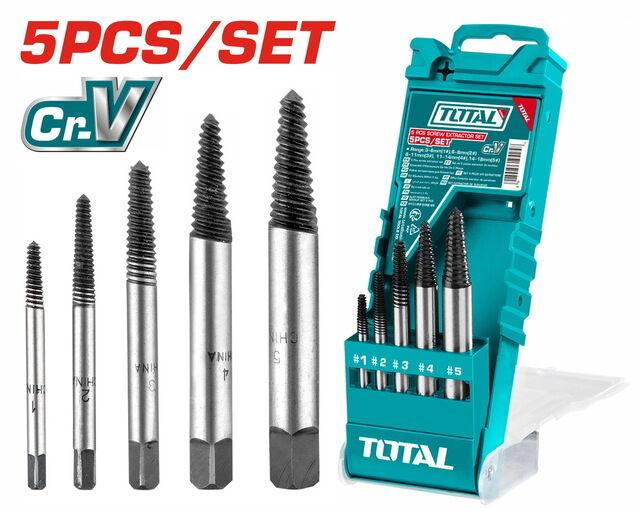 Total Tools Odvijač polomljenih vijaka 5/1