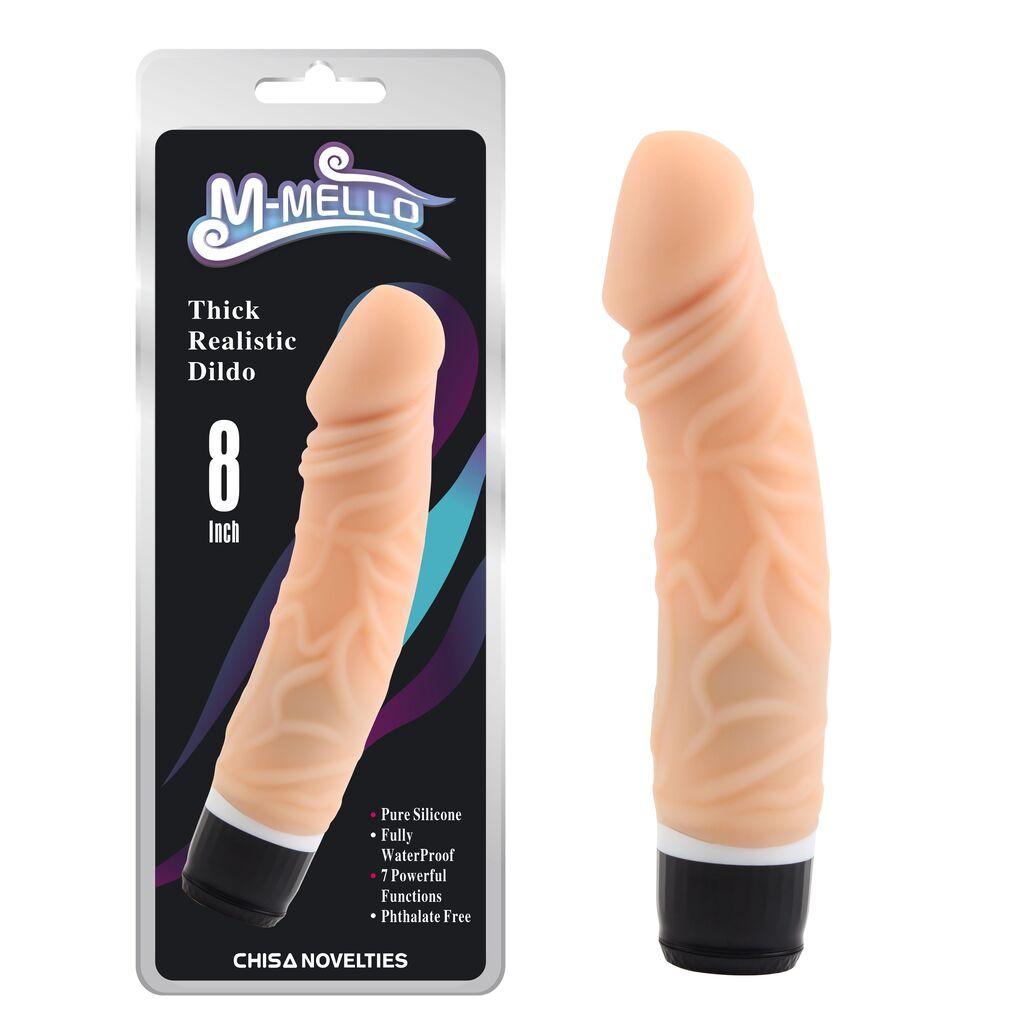 Chisa Vibrator Mi Mello Flesh, 20 cm