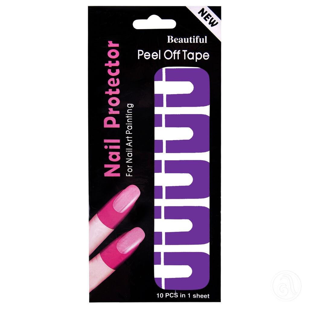 Perfect Nails Samolepljiva traka za zaštitu prsta, Asn-Aos-1V, Ljubičasta, 10/1