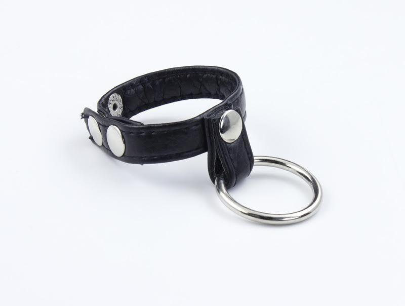 Prsten za penis BDSM, Crni