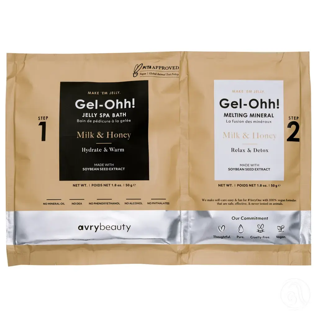 Avry Beauty Pedikir set Jelly Spa Mlijeko i med