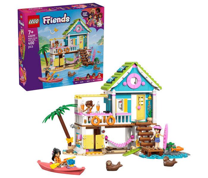 Lego kockice Kuća na plaži s prijateljima tuljanima