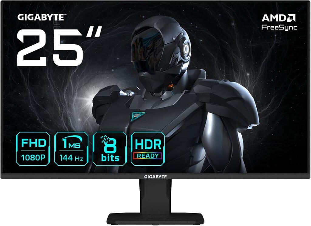 Gigabyte gejmerski monitor GS25F14, 25" FHD (1920x1080), SS IPS, 144Hz