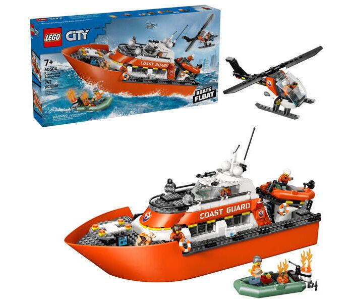 LEGO® CITY 60504 Brod i helikopter obalne straže