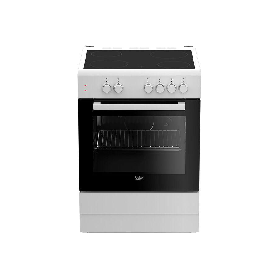 Beko Električni šporet FSS 67000 GW, 4 grejne zobe, Bijeli