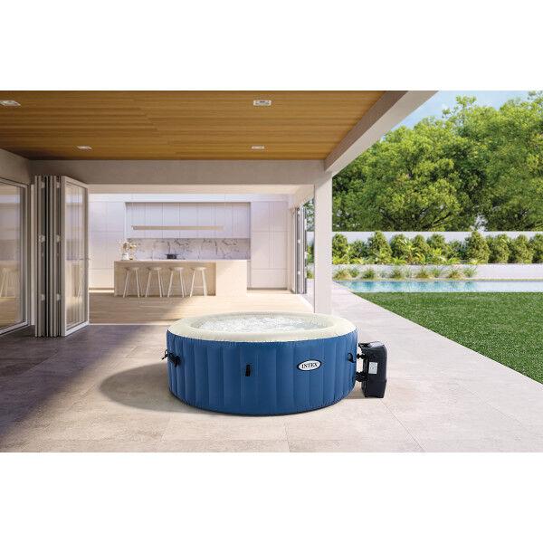Intex Đakuzi bazen za vanjsku upotrebu Pure spa, Plavi