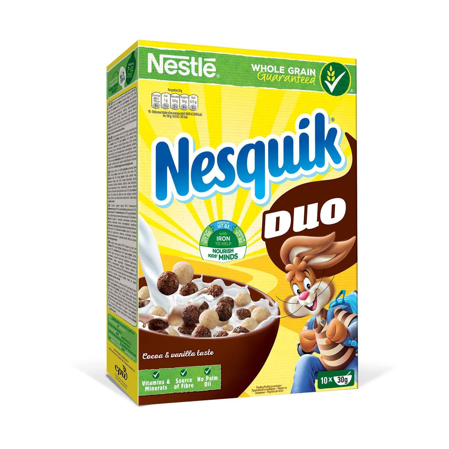 Nesquik pahuljice Duo, 325 g