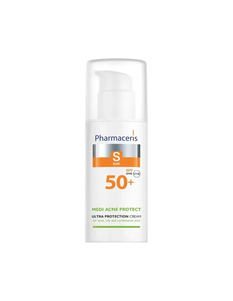 Pharmaceris Krema za lice Medi Acne protect, spf50+, S, 50ml