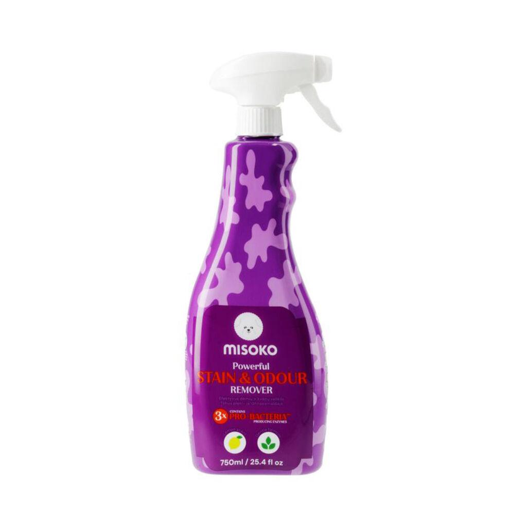 Misoko Sredstvo za uklanjanje mirisa i mrlja za pse sa ukusom limuna, 750 ml