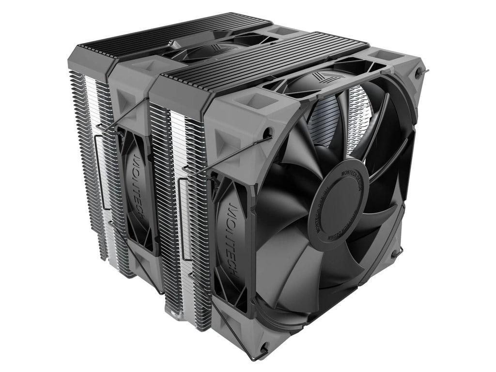 Inter-Tech CPU kuler NX600 Dual Tower, Crni