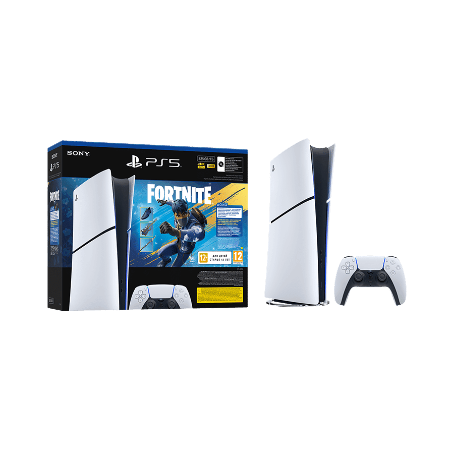Sony Konzola PlayStation 5 Slim Digital Edition E Chassis, 1 TB, Bijela