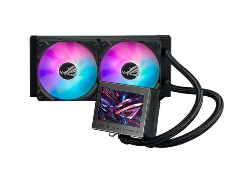 ASUS Vodeno hlađenje ROG Ryujin III 240 ARGB, 240 mm, Crno