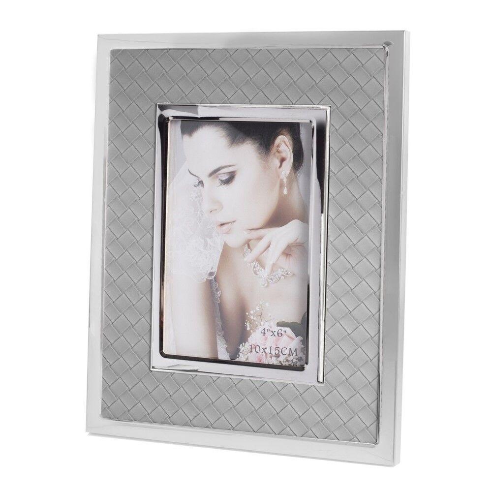 Ram Za Slike 7161389 Metal Hrom, Vještačka Koža