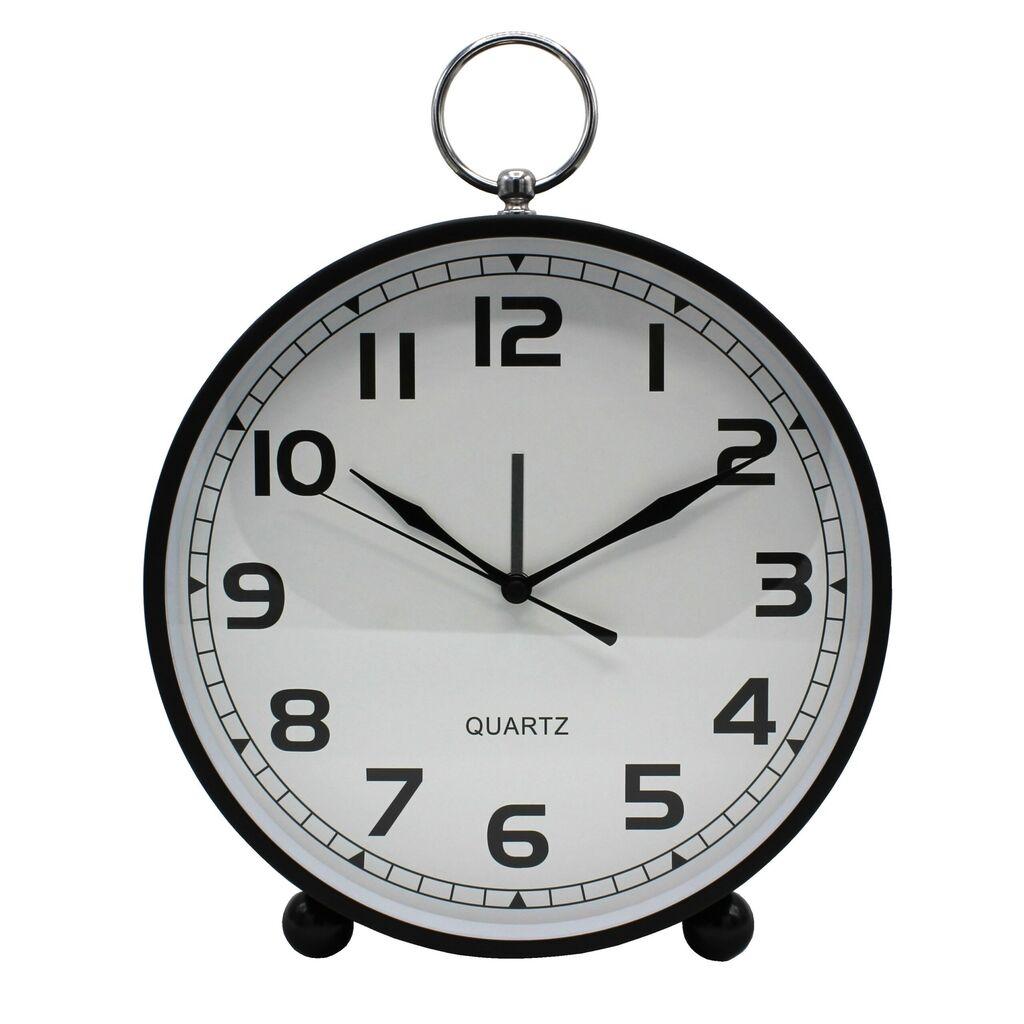 Stoni sat sa alarmom, Crno-bijeli