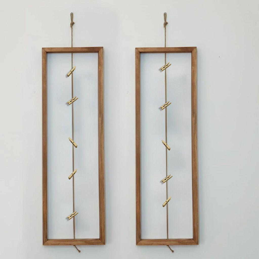 Hanah Home Zidna polica Raf287, Smeđa