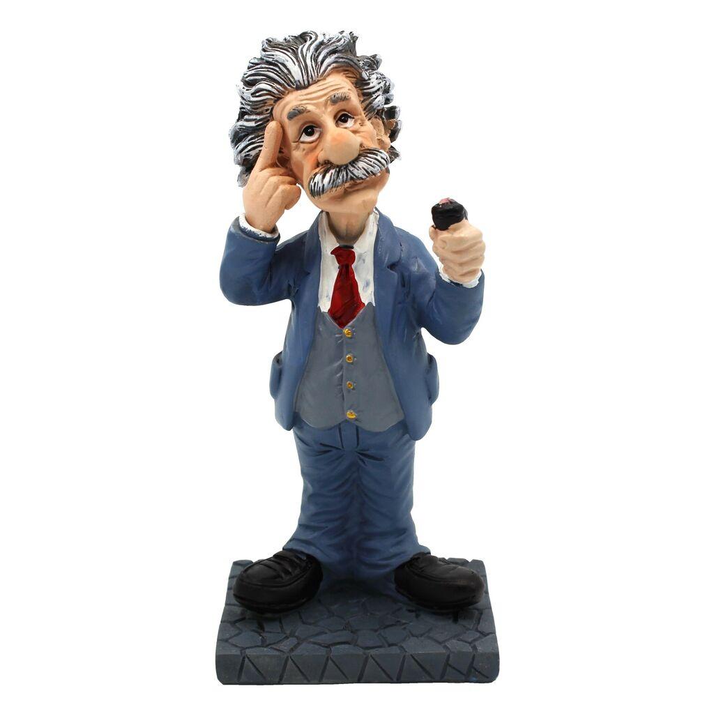 Dekorativna figura Albert Einstein, Plava