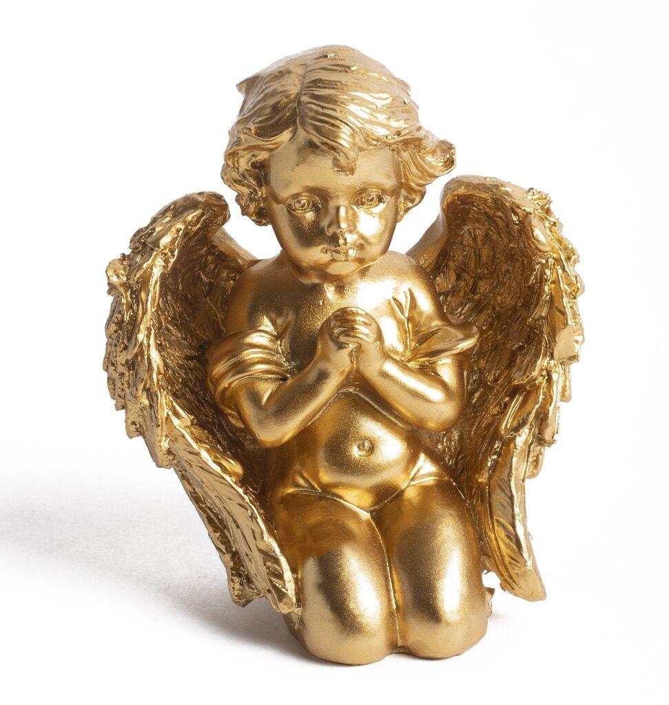 Dekorativna figura Anđeo, Zlatne boje