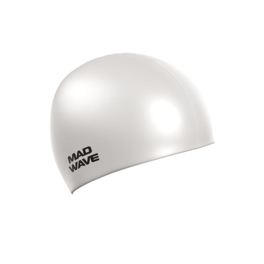 Mad Wave Silikonska kapa za plivanje Bijela Intensive Silicone Solid