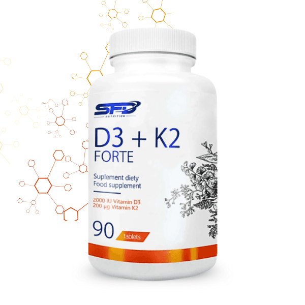 Allnutrition SFD D3+K2 Forte, 90 tableta