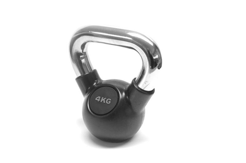 Capriolo Kettlebell 4kg (Metal-guma)