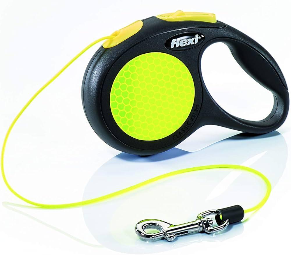 Flexi Povodac za kućne ljubimce New Neon Xs, Kanap, 3m, Žuti