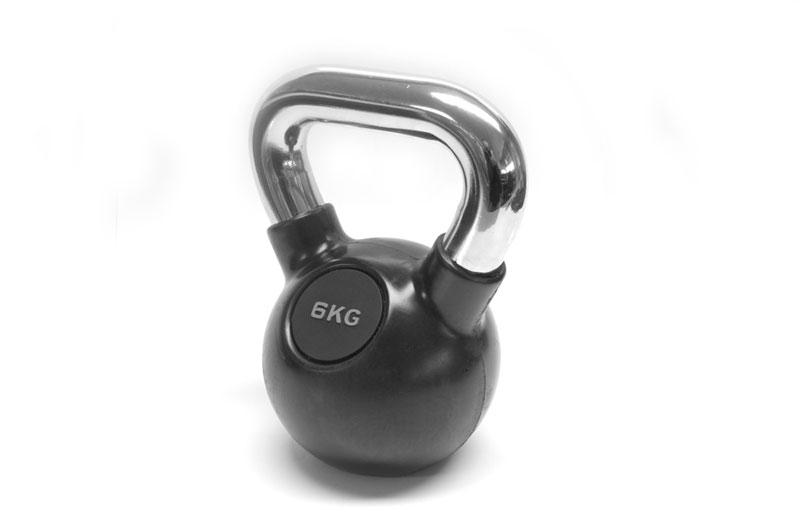 Capriolo Kettlebell 6kg (Metal-guma)