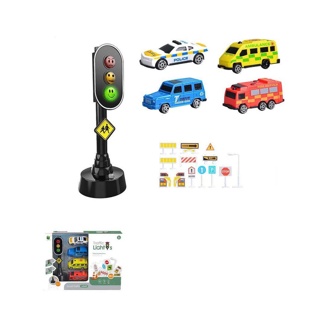 Denis Dječiji set za igru Semafor, 18 dijelova