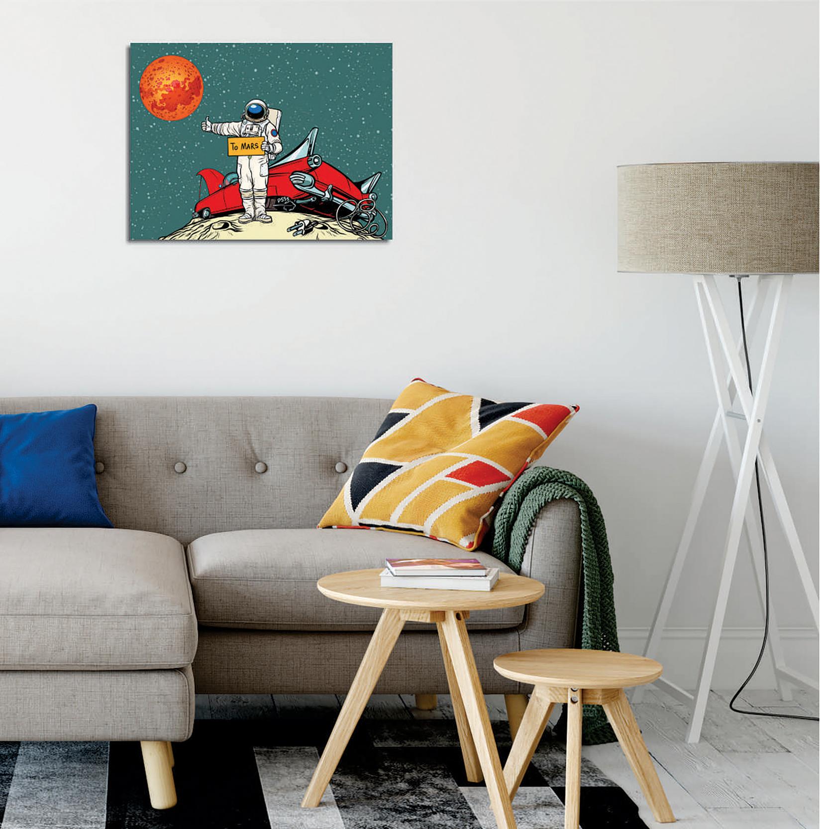 Slika na zidu na platnu 30x40cm