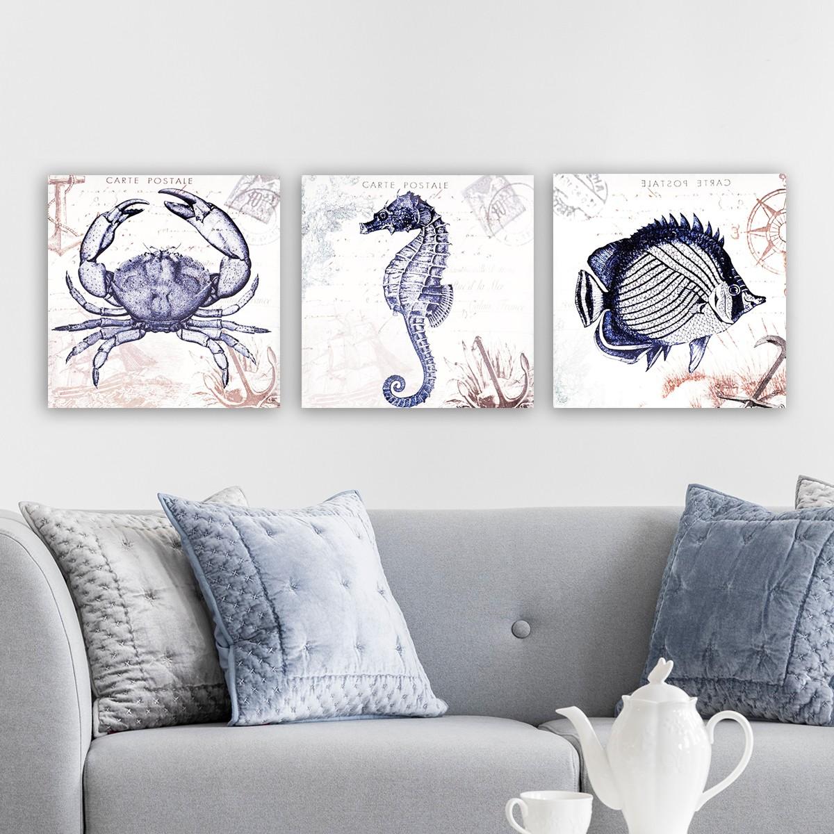 Wallity slika na platnu u 3 dijela