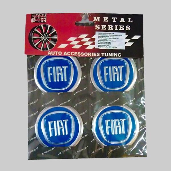 Silikonski amblemi Fi55Mm Fiat, 4 komada