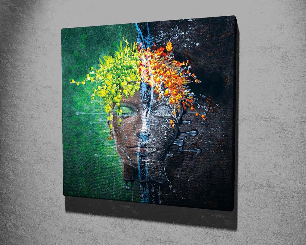 Slika na zidu na platnu 45x45cm