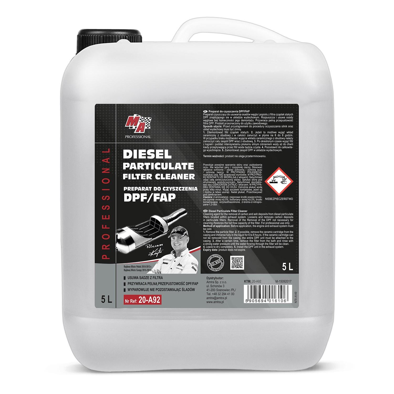 Sredstvo Za Čišćenje Dpf Filtera Čestica 5L