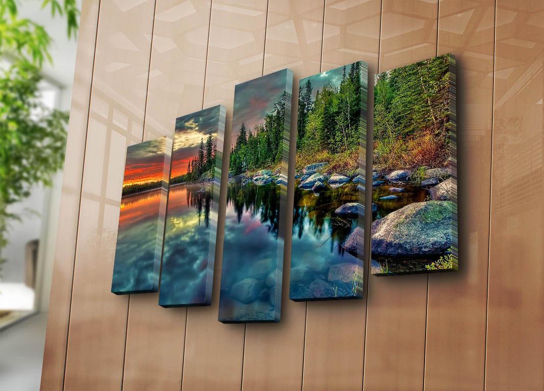 Wallity slika na platnu od 5 dijelova