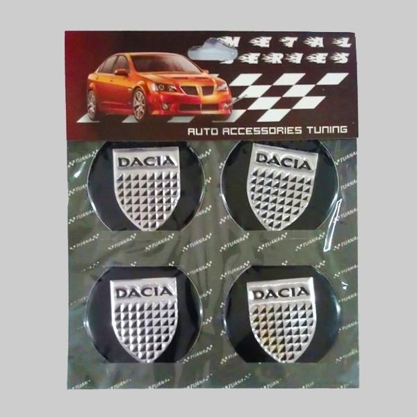 Amblemi Silikonski Crni 4/1 Fi55Mm Dacia