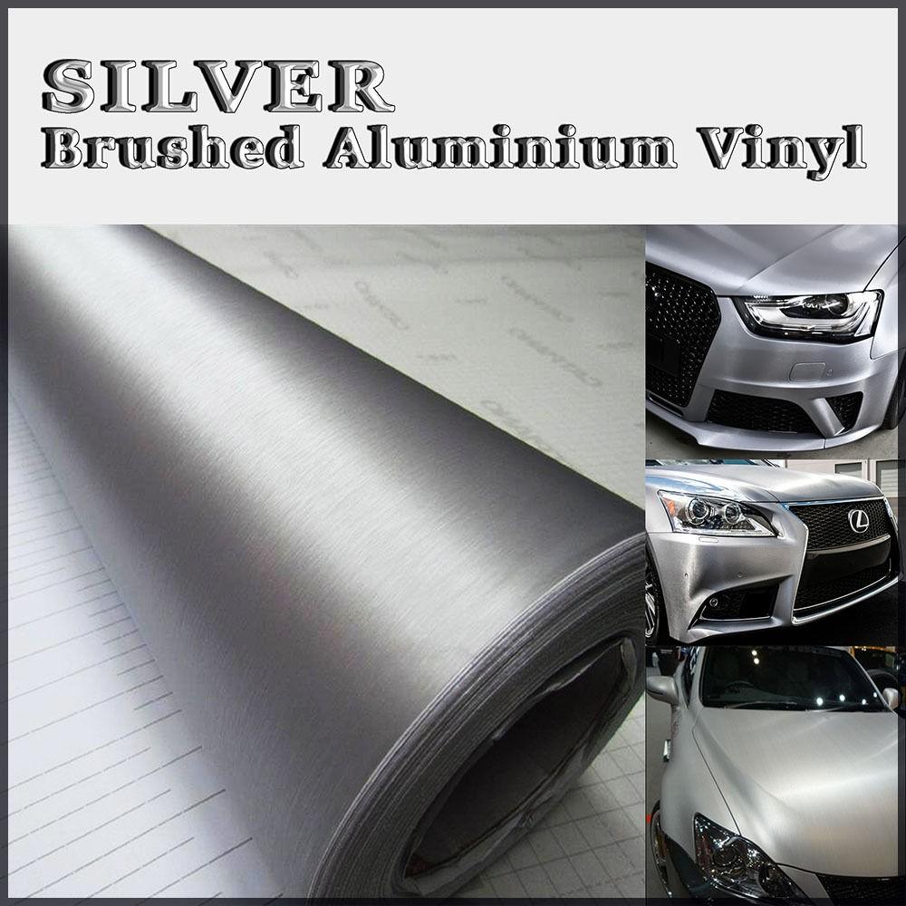 Folija Vanjska Brushed Aluminium Silver 1.52X1M